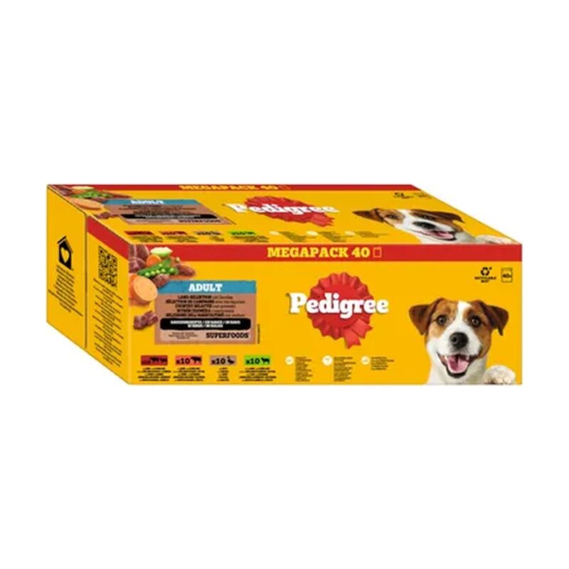 pedigree 40x100gr adult válogatás